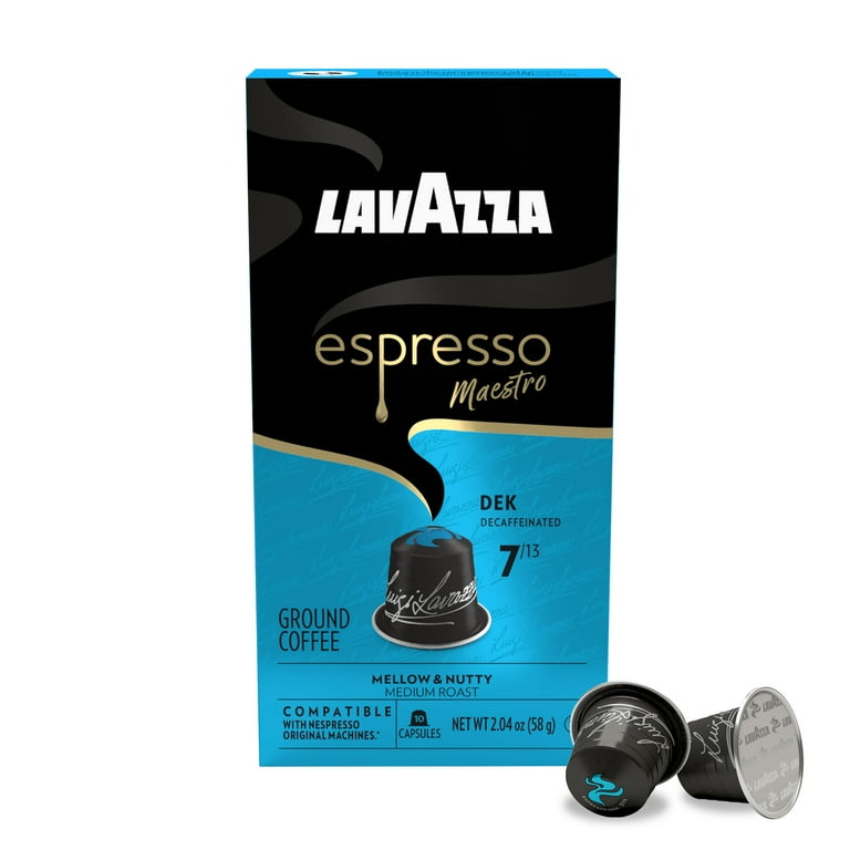 Free Shipping! Lavazza Decaf Espresso Capsules Compatible with