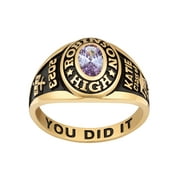 Order Now for 2025 Graduation, Freestyle Class Rings Petite Oval Birthstone Rings, Sterling Silver