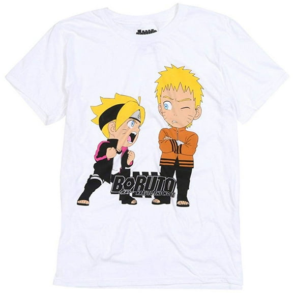Boruto Naruto The Movie Chibi Characters Adult T-Shirt