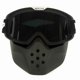 thumbnail image 2 of Windproof Shark Motorcycle Goggles Glasses Retro Motocross Motorbike Goggles Open Face Helmet For Shark Helmet Moto Oculos Glass, 2 of 5