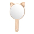 thumbnail image 3 of YAOMOBB Small Mirror Creative Makeup Mirror Compact Wooden Handle Design, 3 of 6