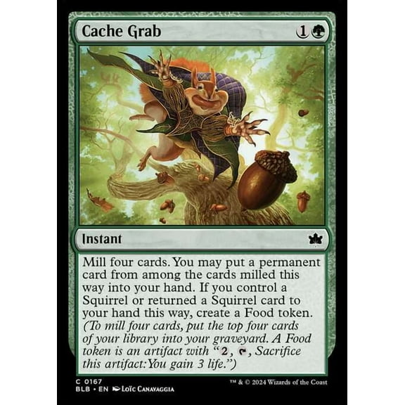 MtG Bloomburrow Common Cache Grab #167