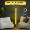 thumbnail image 3 of Brewish 4FT Sensory LED Bubble Tube Floor Lamp, 16 Color Changing Fake Aquarium Light with Remote, Night Light for Kids, Autism, wall Bracket included, 3 of 11