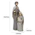thumbnail image 2 of Natividad Navidad Figuras Natividad Adornos Resina Cabricadura De Escena De Natividad Tradicional Figuras Resina Estatua Cristo Nacimiento De Jesús Adornos, 2 of 8