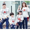 thumbnail image 2 of Ropa familiar a juego Otoño Invierno Navidad Activa Algodón Con Capucha Padre Hijo Madre Hija Hombres Mujeres Niños Ropa, 2 of 4
