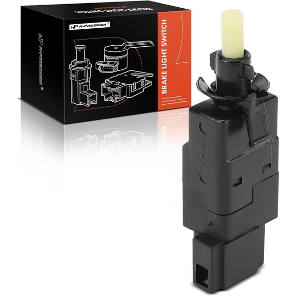 A-Premium Brake Light Switch Lamp Compatible with Mercedes-Benz E320 2003-2006, E350 2006, E500 2003-2006, E55 AMG 2003-2006, CLS500 2006, CLS55 AMG 2006, 2 Pins, Replace# 00154500928, 0015454009
