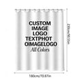 thumbnail image 2 of WMQPNNS Customizable Shower Curtain Bathroom Fabric with Hooks, 2 of 7
