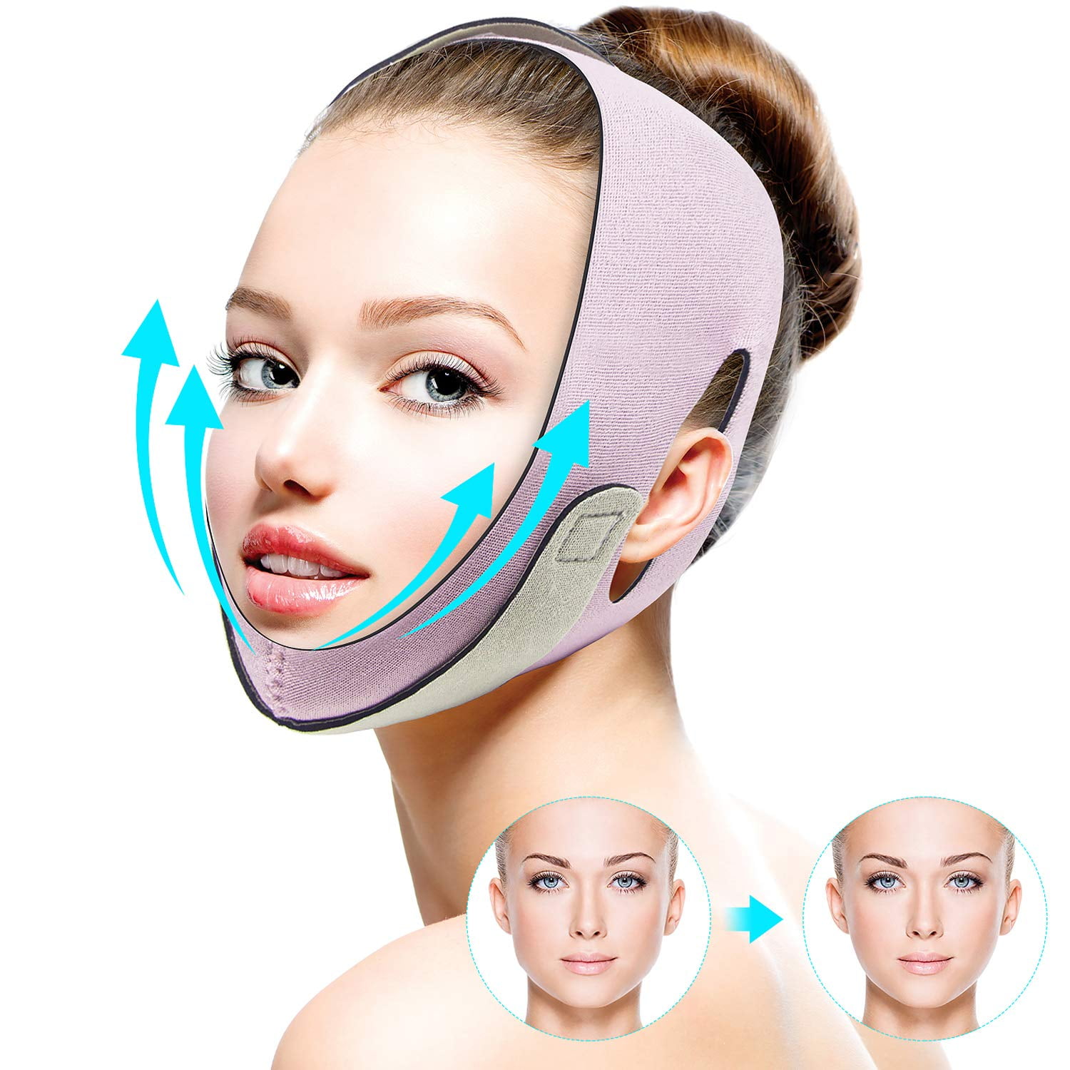 Face Shaper Face Slimming Face Lift Up Belt Sleeping Mask Massage Slimming  Belt Face Shaper Anti-Aging