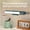 Green, variant on Wall Reading Light, 3 Colors Rechargeable Dimmable LED Stick On Bunk Bed Lamp With Digital Clock, Magnetic Mounted Under Cabinet Lighting With Rotating Stand