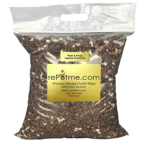 Paph and Phrag Imperial Orchid Mix (Mini Bag) by rePotme