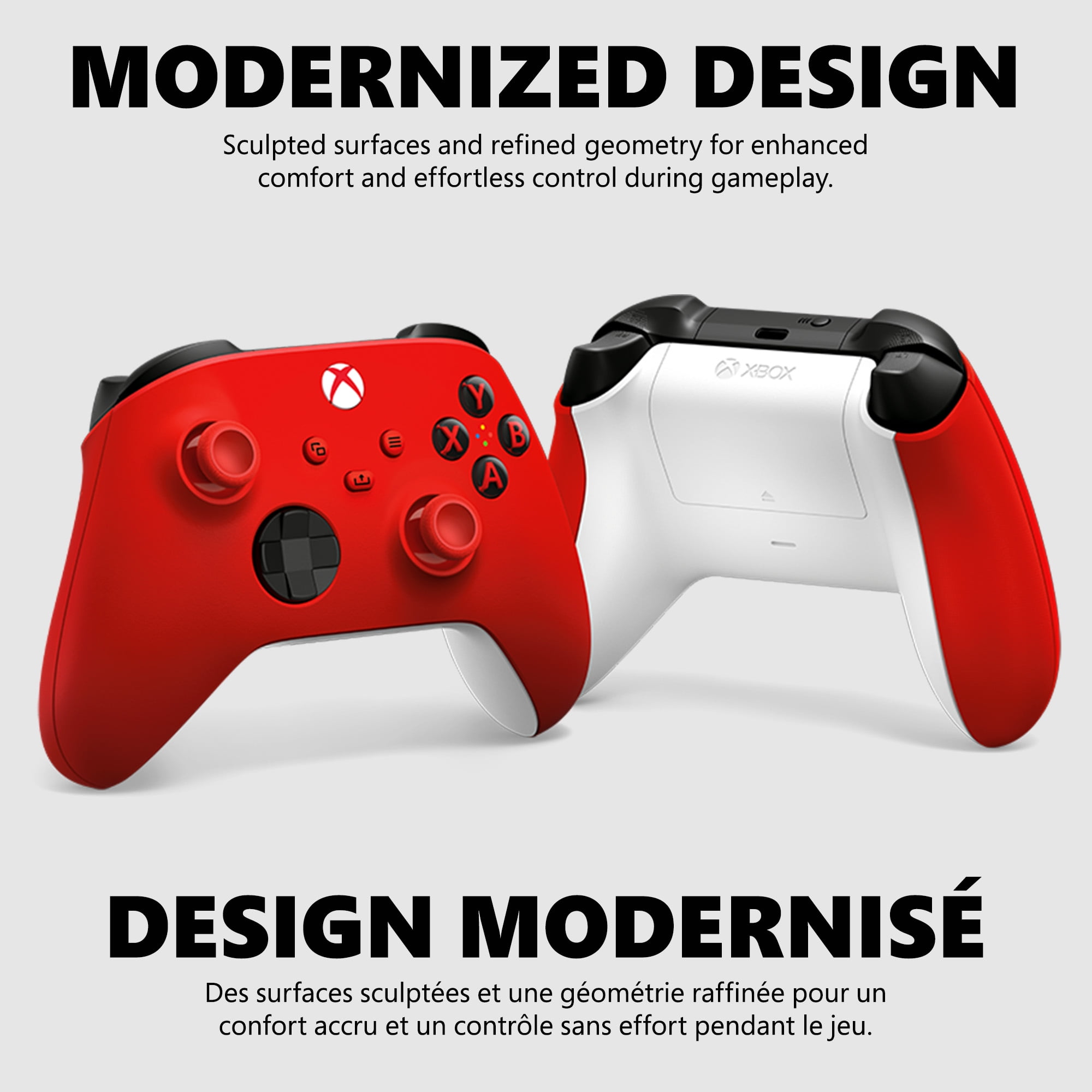 Manette sans fil Xbox - Pulse Red pour Xbox Series X|S, Xbox One et appareils Windows