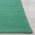thumbnail image 6 of SAFAVIEH Montauk Oswald Geometric Striped Cotton Area Rug, Dark Green/Ivory, 8' x 10', 6 of 9
