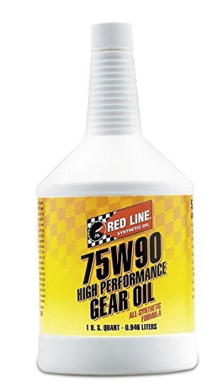 Red Line Synthetic Lightweight ShockProof Gear Oil 12 QUARTS 58404