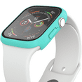 thumbnail image 6 of Case Compatible with Apple Watch Series 6/SE/Series 5/Series 4 38mm with Built in Tempered Glass Screen Protector ,Overall Protective Hard PC Case Ultra-Thin Cover-Turquoise, 6 of 7