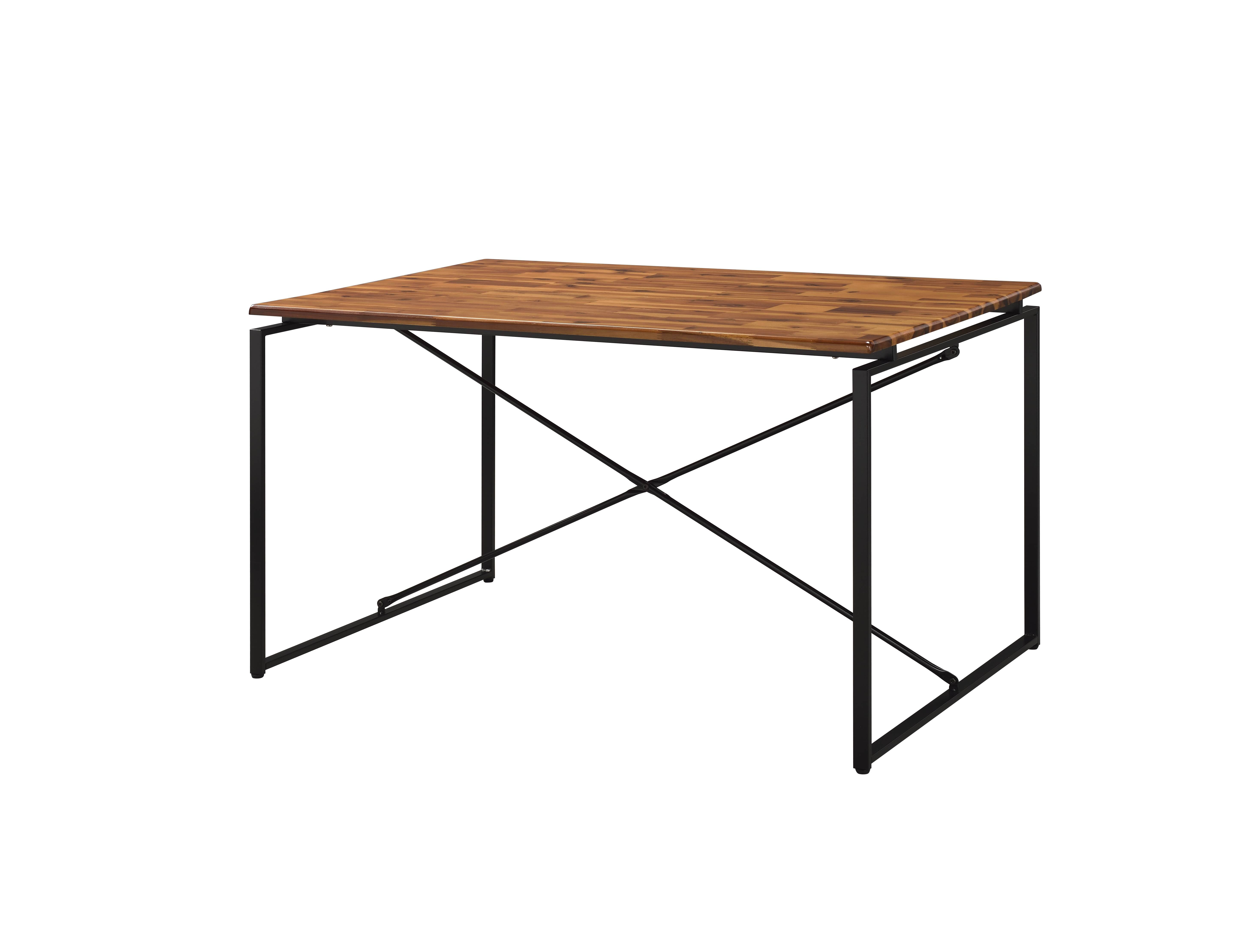 ACME Vendome 54 in Rectangle Dining Table, Antique Pearl