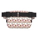 thumbnail image 3 of Fotbe Rose Flowers Cangurera Cuadrada con Estampado de Doble Capa, Bolsa de Cintura Ajustable Mini para Hombres y Mujeres, 3 of 9