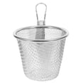 thumbnail image 3 of EeaseMX Práctico colador de fideos, colador de malla inoxidable, cesta de fideos para el hogar, accesorio de cocina, 3 of 8