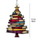 thumbnail image 3 of Adornos navideños, adornos navideños, regalos navideños, colgantes de libros apilados, colgantes acrílicos navideños, llaveros acrílicos, acrílico decorativo, 3 of 6