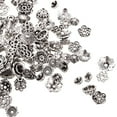 thumbnail image 4 of simhoa Antique Tibetan Flower Bead Caps for Jewelry Making (50g), 4 of 8