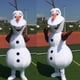 thumbnail image 2 of Disfraz de mascota Olaf de dibujos animados de Disney, bonito disfraz de cosplay de anime para actuación, disfraz de mascota Elsa y Anna para Halloween y Navidad, 2 of 5