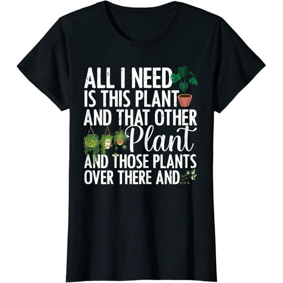 Funny Plant Art Gardening Shirt Plant Lover Gardener T-Shirt Women Tops