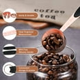 thumbnail image 3 of Copper Measuring Cups and Spoons Set of 10 Piece, Stainless Steel Nesting Measuring Cup Set with Soft Touch Silicone Handles for Dry and Liquid Ingredients, 3 of 13