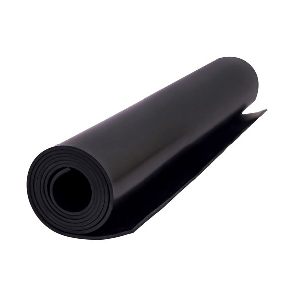 Lámina de goma RAPOLL de neopreno macizo de 3 mm de grosor, 45 x 120 cm
