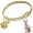 Gold, variant on Lsupdaol Cat Collar Diamond Chain Glitter Collar Walking Metal with Secure Buckle Cat Pet Necklace with Paw Charm and ID Tag Bell Link Cuban Jewelry Accessories