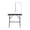 Black, variant on KFFKFF Pet Grooming Table, 32''x18'' Foldable Dog Grooming Station for Small Medium Dogs, with Arm & Clamp, No-Sit Haunch Holder, Grooming Loop, Supports 220lbs