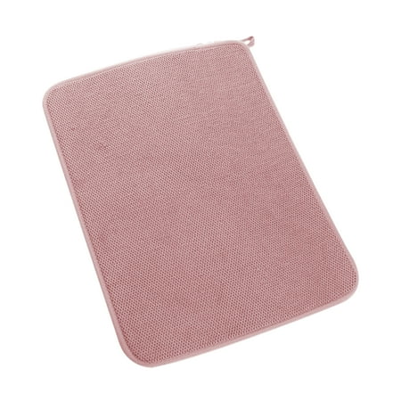 

Sunnymall Dish Drying Mat Heat Resistant Super Absorbent Large Size Home Cup Drain Mat Table Placemat for Kitchen