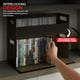 thumbnail image 5 of Caja de almacenamiento de DVD Stock Your Home de piel sintética Espresso, 5 of 7