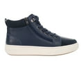 thumbnail image 2 of Propet Women's Kasia High-Top Side-Zip Sneaker Navy Leather - WCA006LNVY, 2 of 6