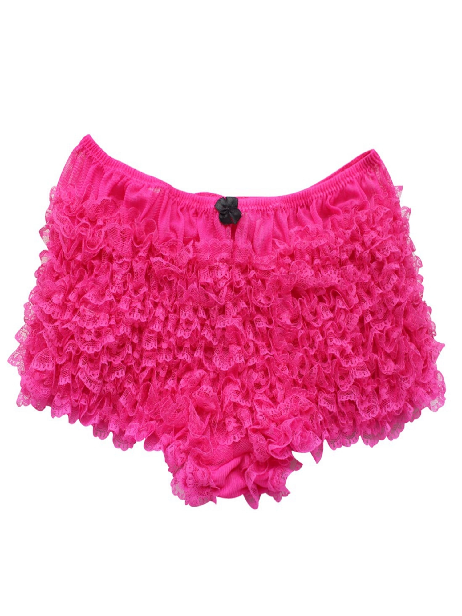 Women's Ruffled Frilly Lace Panties Bloomers Dance Knickers Pettipants  Underwear