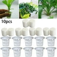 thumbnail image 1 of MYG 20 Pcs Pot en Filet Panier Hydroponique Éponge de Culture Aéroponique, 1 of 10