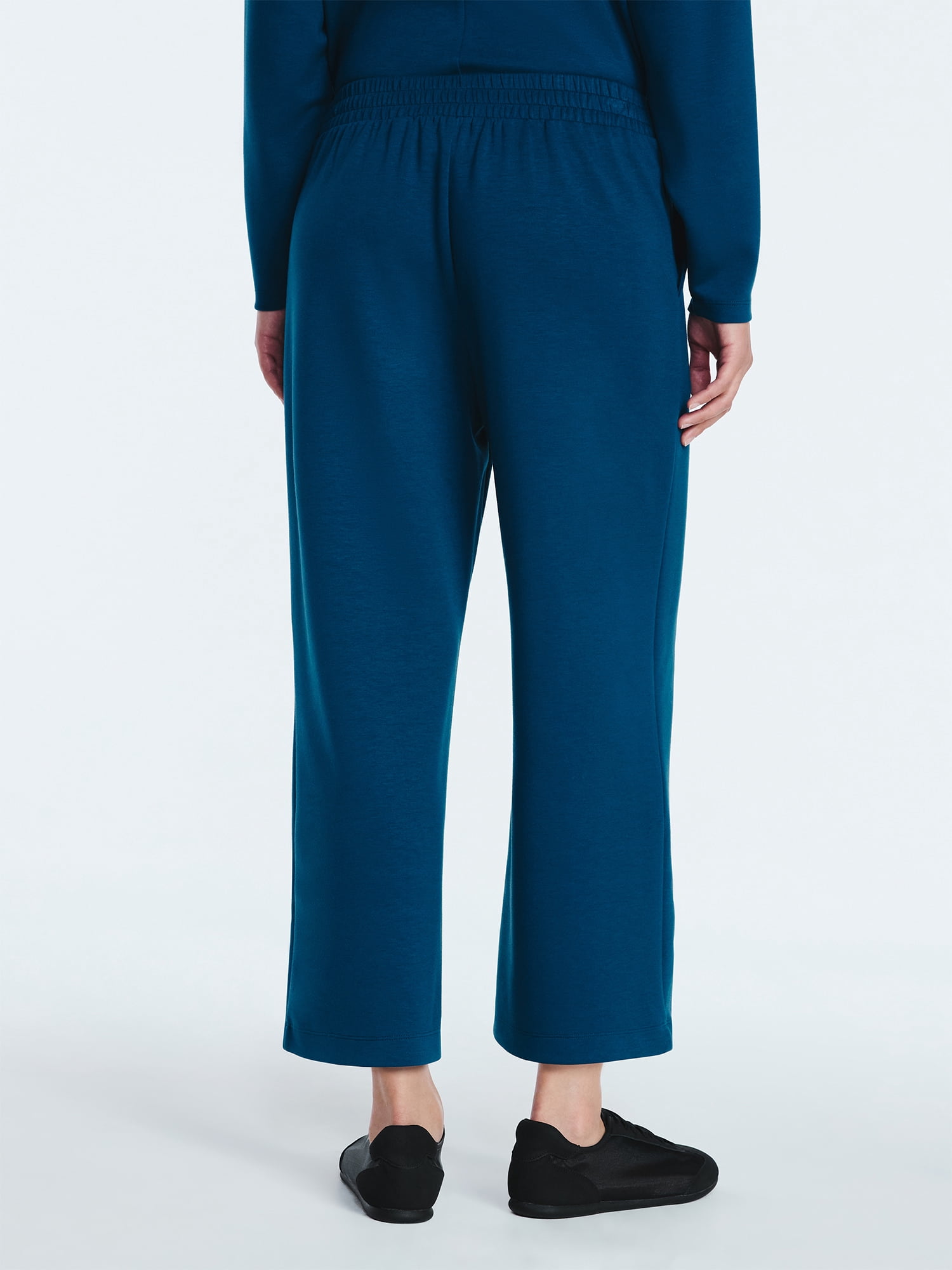Scoop Women's New Scubaknit Cropped Pants, Sizes XS-4X
