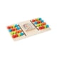 thumbnail image 1 of Rompecabezas de combinación de colores, juego de cuatro colores, juguetes de aprendizaje preescolar para educación temprana, rompecabezas sensorial, 1 of 10