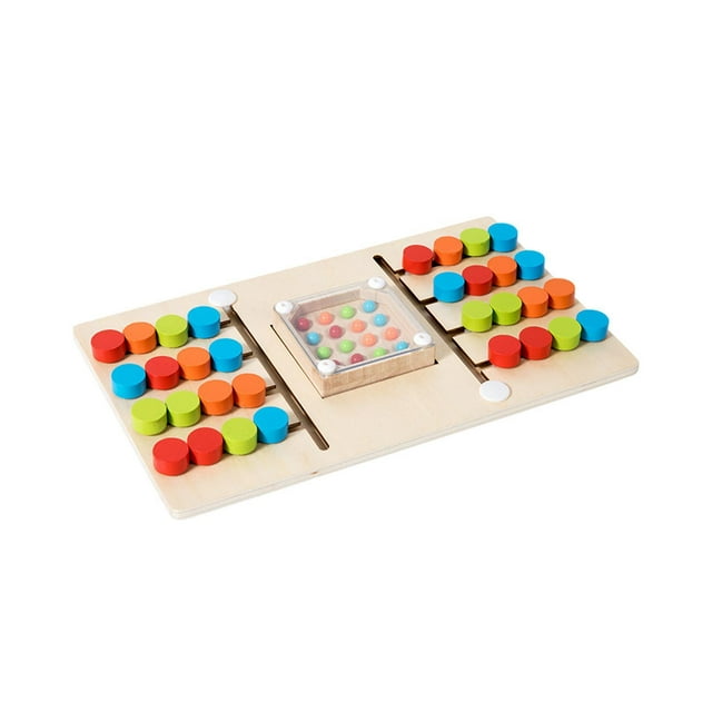 Rompecabezas de combinación de colores, juego de cuatro colores, juguetes de aprendizaje preescolar para educación temprana, rompecabezas sensorial