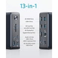 thumbnail image 2 of Docking Station Anker 575 USB-C 13 en 1 Adaptador HDMI Doble, 2 of 7