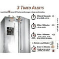 Refrigerator And Freezer Alarm, Door Left Open, Reminders At 60 Seconds