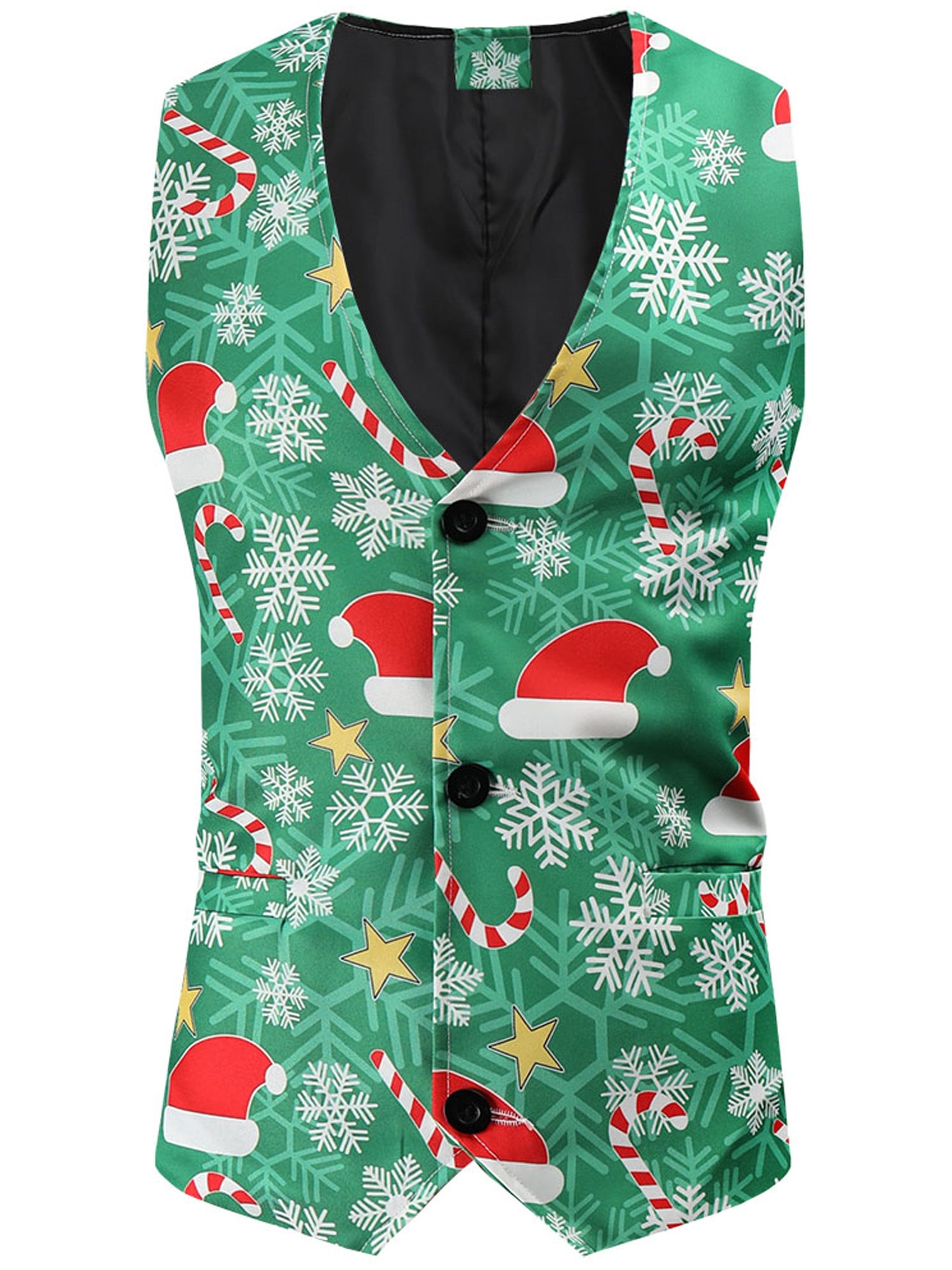 Wodstyle Mens Christmas Slim Fit 