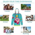 thumbnail image 5 of Youth Kirby Hoodies 3d Print Pullover Hooded Sweatshirt With Pocket For Boys Girls, 5 of 7