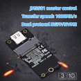 thumbnail image 2 of Adaptador SSD Adaptador M.2 NVME SSD Gen2 10Gbps Soporte de tarjeta de conversión SSD 2230 2242 2260 2280, 2 of 4