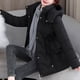 thumbnail image 4 of Ailaofu Women's Cotton Anorak Lightweight Military Jacket Warm Utility Casual Coat With Hood, 4 of 6