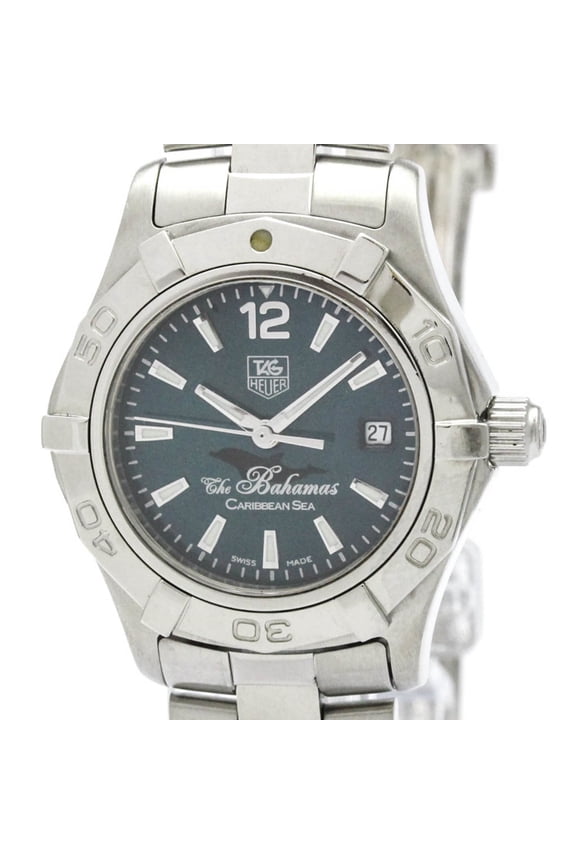 Pre-Owned TAG HEUER Aquaracer Bahama Caribbean LTD Edition Watch WAF141R Polished