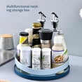 thumbnail image 1 of Seasoning Storage Bracket Rotating Seasoning Display Tray Anti-slip Cooking Seasoning Oil Bottle Storage Rack with Handheld Edge 6 Steel Balls Base for Kitchen Hotel Home, 1 of 9