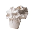 thumbnail image 4 of Jarrón de cerámica con flores, jarrón de porcelana esmerilada, arreglo floral decorativo, planta Estilo E, 4 of 9