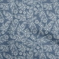 thumbnail image 1 of oneOone Cotton Poplin Teal Blue Fabric Asian Mosaic Sewing Fabric By The Yard Printed Diy Clothing Sewing Supplies 42 Inch Wide, 1 of 5