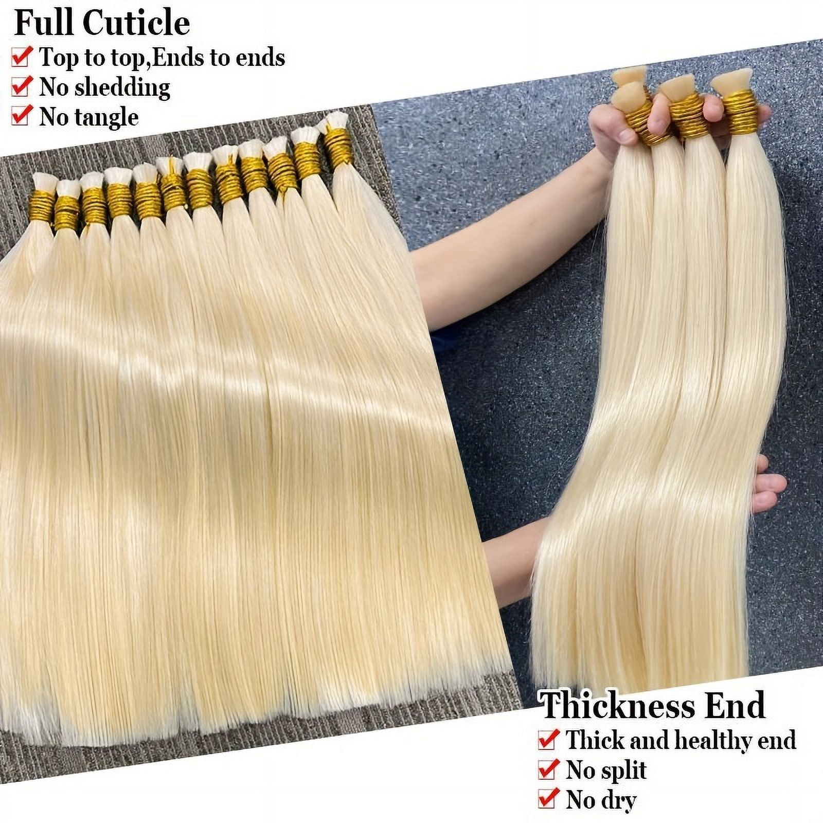 613 golden human hair bundle