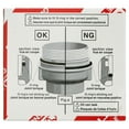 thumbnail image 3 of (3 pack) Toyota OE 04152-YZZA6 Genuine Oil Filter Element 2.75" Height 3" Width 3" Length, 3 of 9