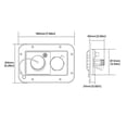 thumbnail image 6 of JISADER RV City Water Fill and Gravity Fill Hatch Durability Premium Direct Replaces White, 6 of 6
